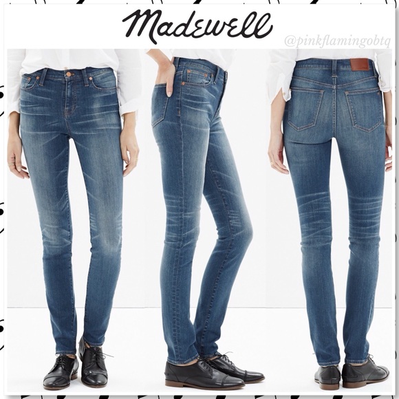 madewell high rise alley straight